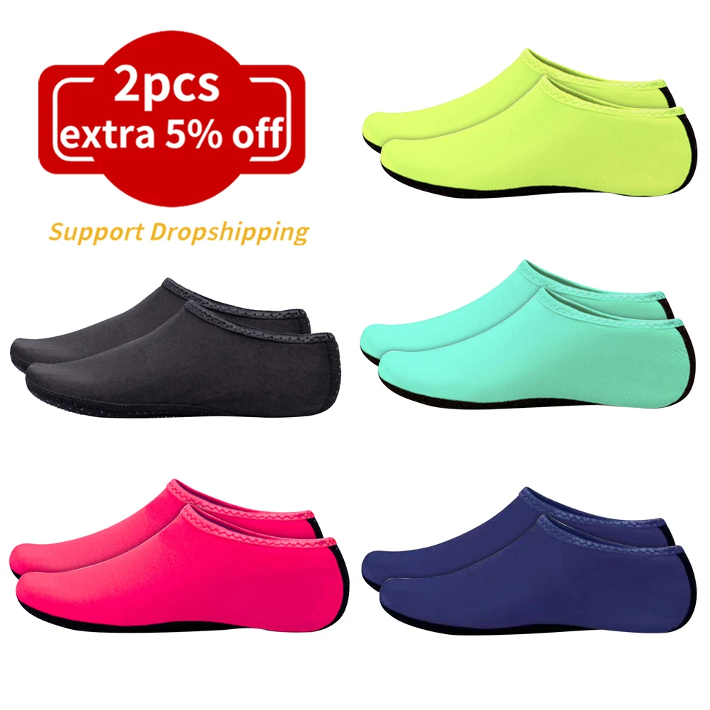 Water Shoes Swimming Shoes Aqua Beach Socks Nonslip Pools Swimming Slippers Aqua Aliexpress