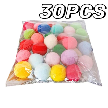 Colorful Plush Cat Balls 1
