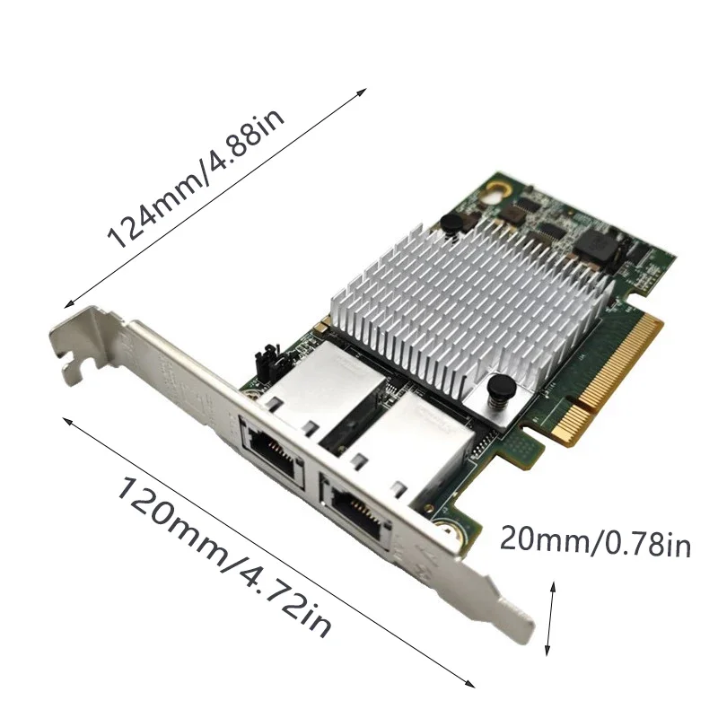 High-Speed Dual-Port 10Gbps Ethernet Network Card