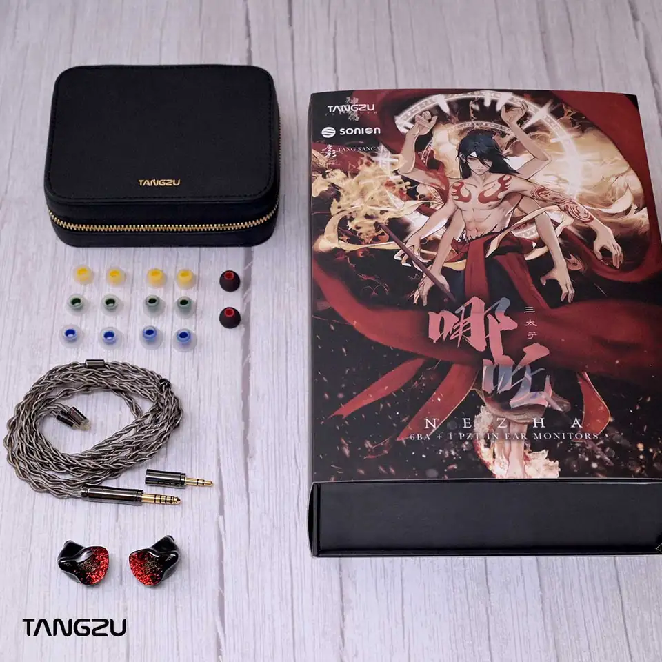 TANGZU NEZHA 6 BA +1 EST インイヤーモニター マルチドライブ有線