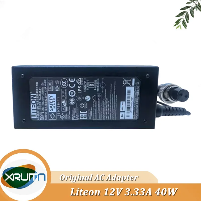 

Genuine LITEON PA-1041-81 12V 3.33A 40W AC Adapter Charger Power Supply 2holes 2PIN Plug