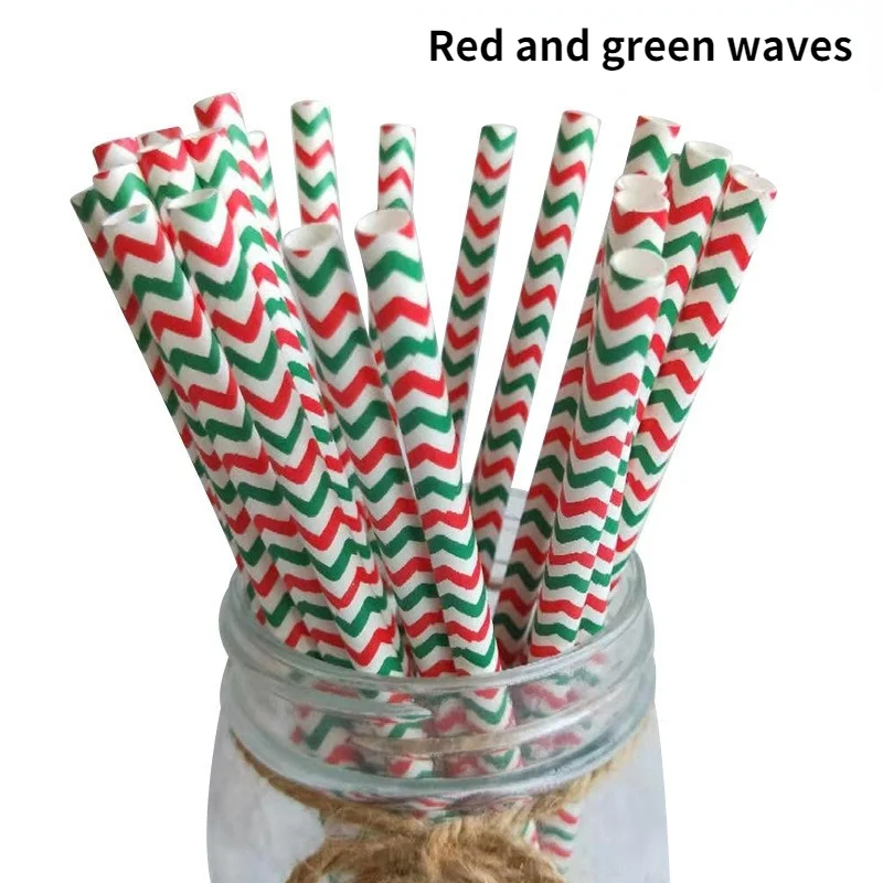 Red and green waves