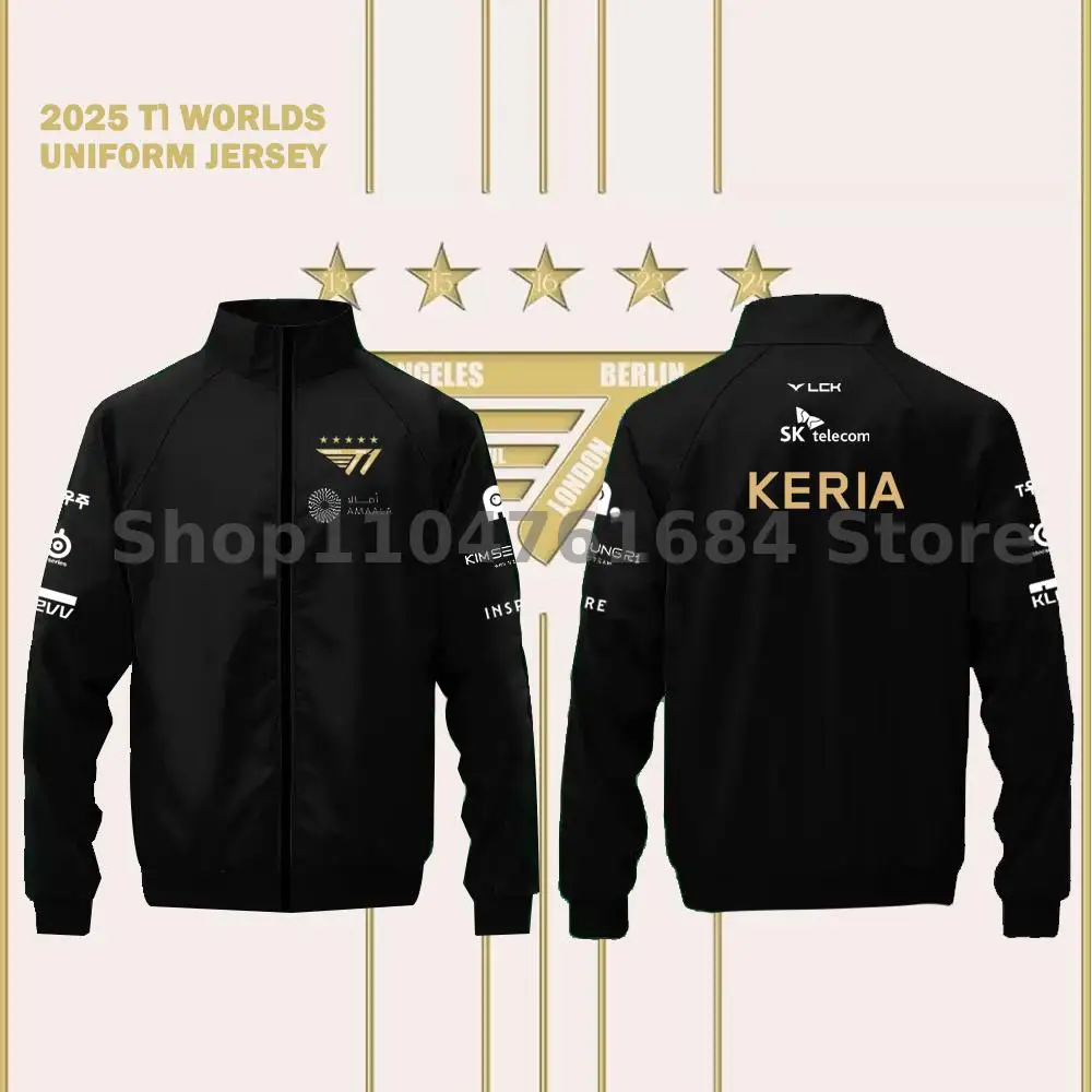 Lol Esports Club Champion Team Jacket Faker Fan Support 2025 World Championship Limited Edition