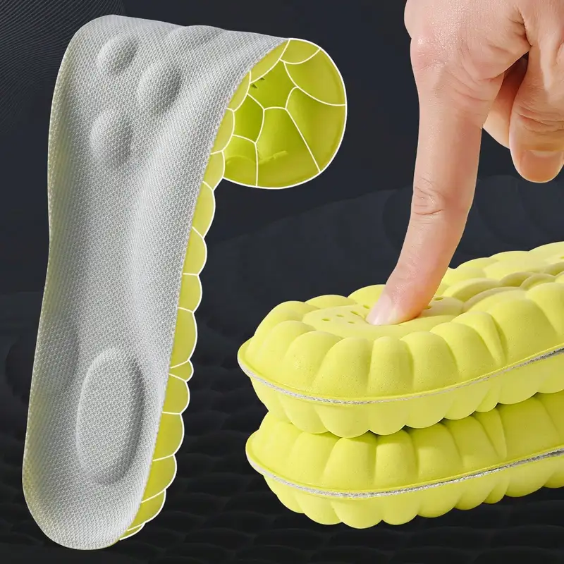 1Pair 2Pairs 4Pairs High Elasticity Latex Sport Insoles