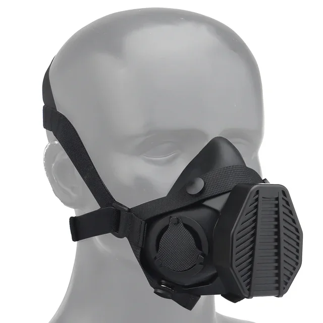 Tactical Half-mask Respirator For Airsoft And Outdoor Activities_voghion.com