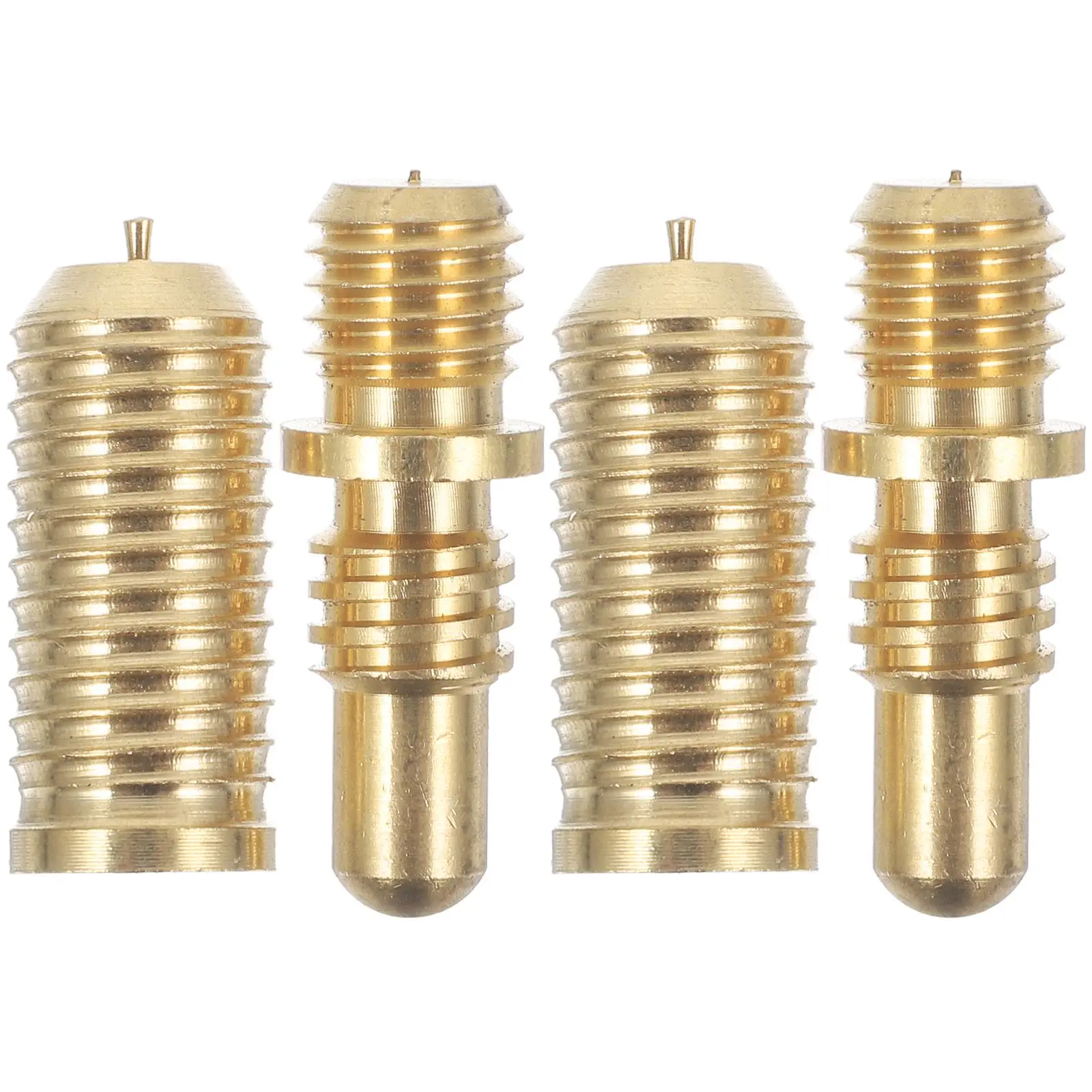 

2 Sets Pool Cue Joint Pin Screws Metal Extension Joint Hardware Billiard Cue Tip Inserting Screws Billiard Cue Hardware Supplies