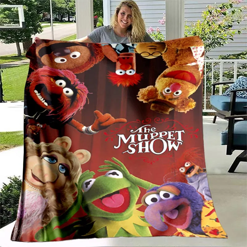 The Muppet Christmas Carol Coperta Vacation Santa Peluche Warm Ultrasoft Flannelfleece Coperta Da Tiro Per Divano Copriletto Regalo