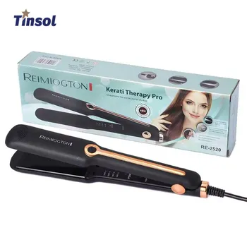 Piastra per capelli professionale Ferro arricciacapelli Ferro da stiro in ceramica Piastra per capelli regolabile con piastra larga agli ioni negativi 1