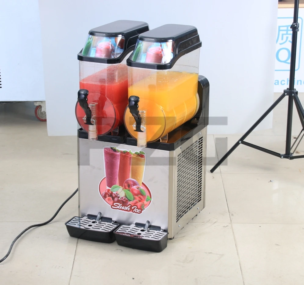 12L 24L 36L Frozen Drink Machine Margarita Slush Soft Ice Cream Juice Machine Frozen Drink Type Slushy