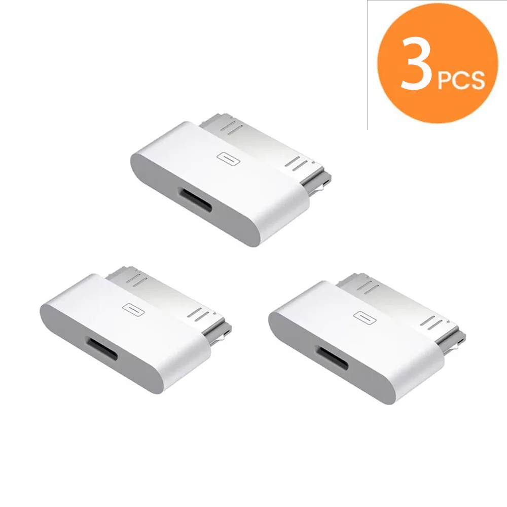 Universal Charging and Sync Converter - Lightning to 30-Pin Adapter