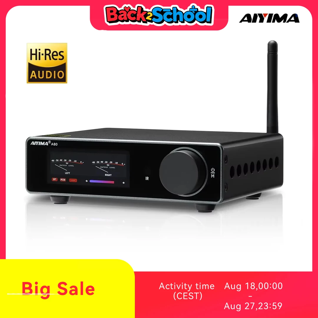 AIYIMA A70　PFFB付きバランスステレオアンプ　TPA3255 S3086cab924464efc893d978567bf8