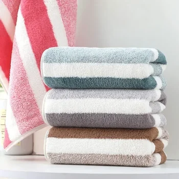 Soft Striped Bath Towel 1