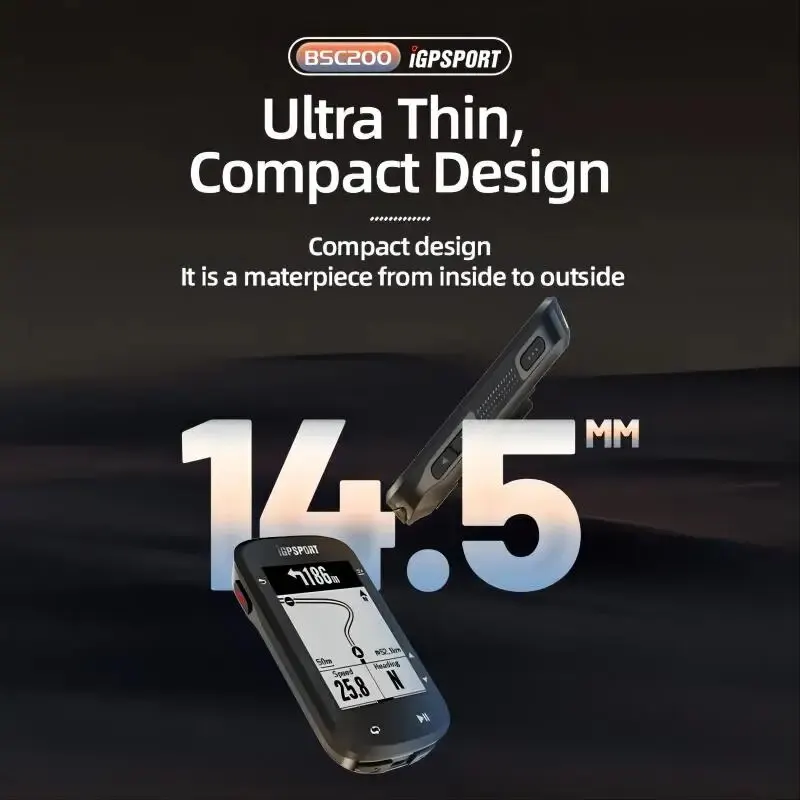 IGPSPORT BSC200 GPS Bicycle Computer Cycling Odometer Wireless