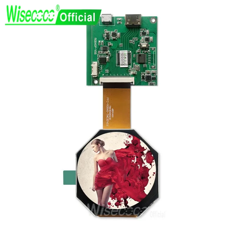 

Wisecoco круглый ЖК модуль 3-дюймовый круглый дисплей IPS TFT Lcds экран 480*480 плата контроллера драйвера
