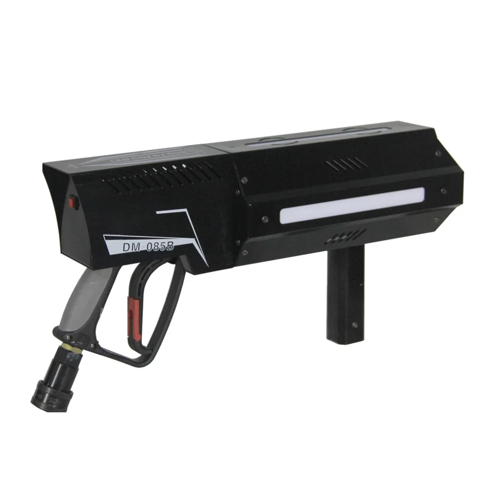 Pistola de ar co2 pistola de jato de fumaça máquina pistola de co2 original para boate co2 festa arma dj equipamentos