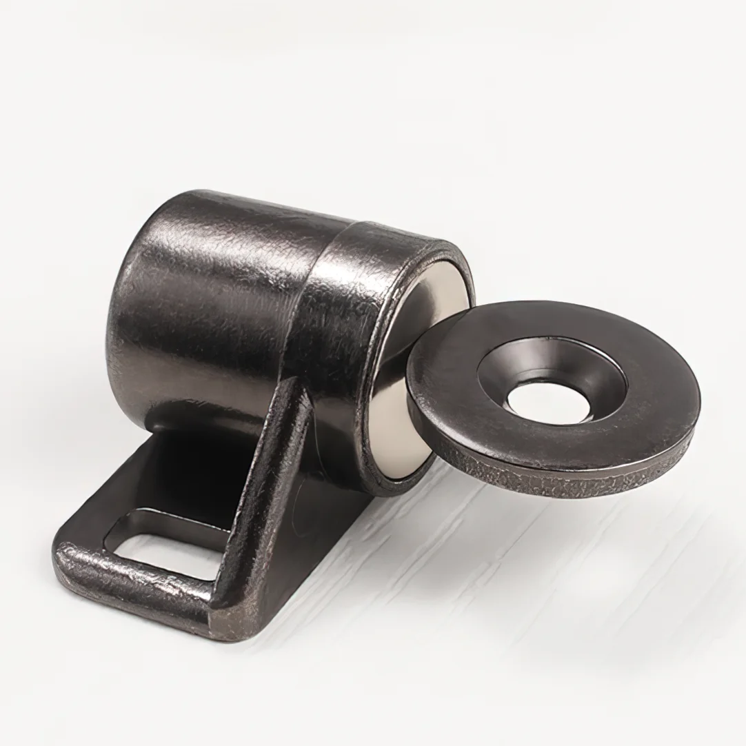 Description Picture 4 of item1 Set Magnetic Door Closer Cabinet Catches Latch Magnet Wardrob Door Stopper Cupboard Closure Home Hardware Furniture Fittings
