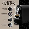 ChefWave Espresso Machine Compatible with Nespresso Coffee Capsules(Black), Pod Holder,Cups and Descaling Powder Bundle(2 Items) 2