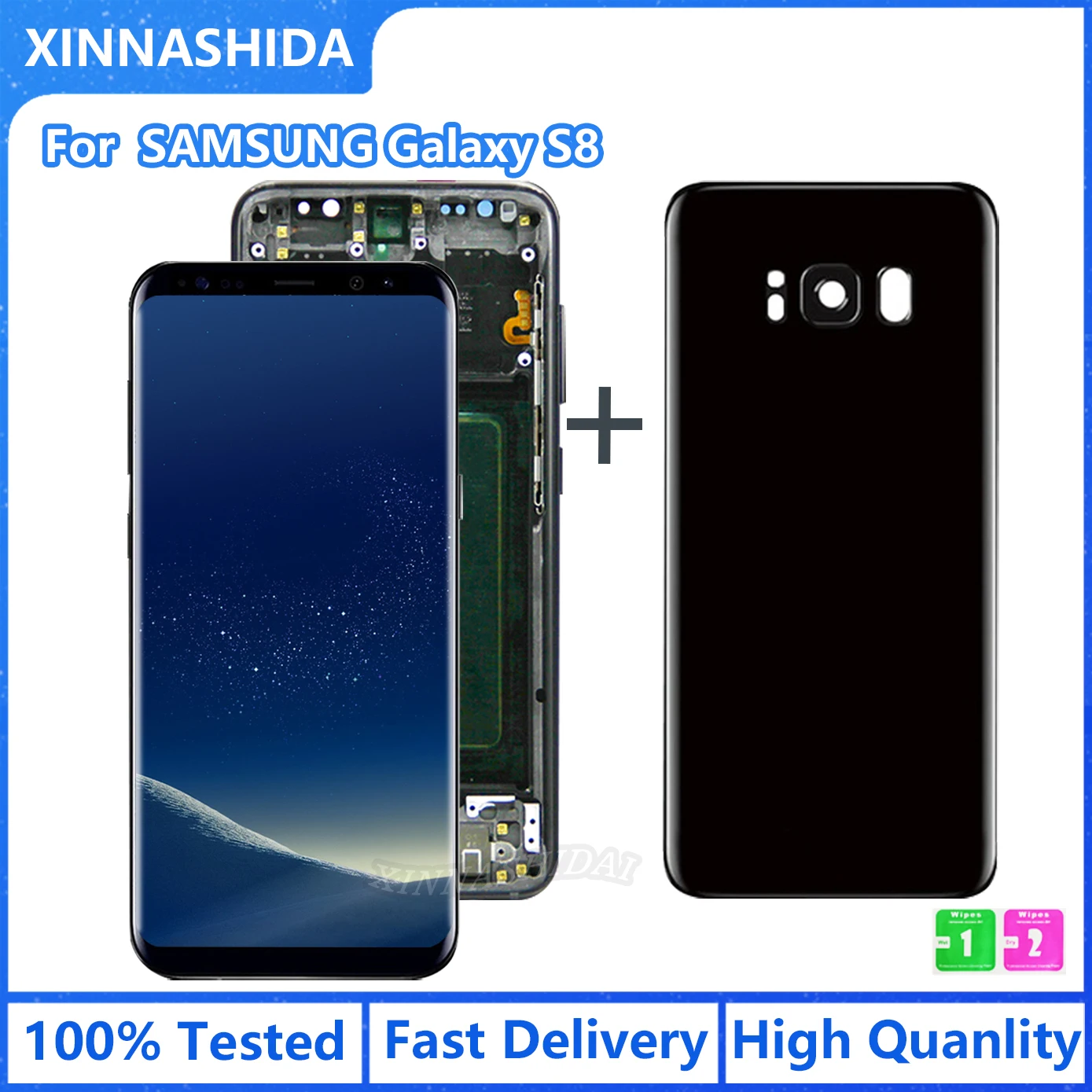 New OLED Display For Samsung Galaxy S8 G950 G950F LCD Display Touch Screen Digitizer Assembly