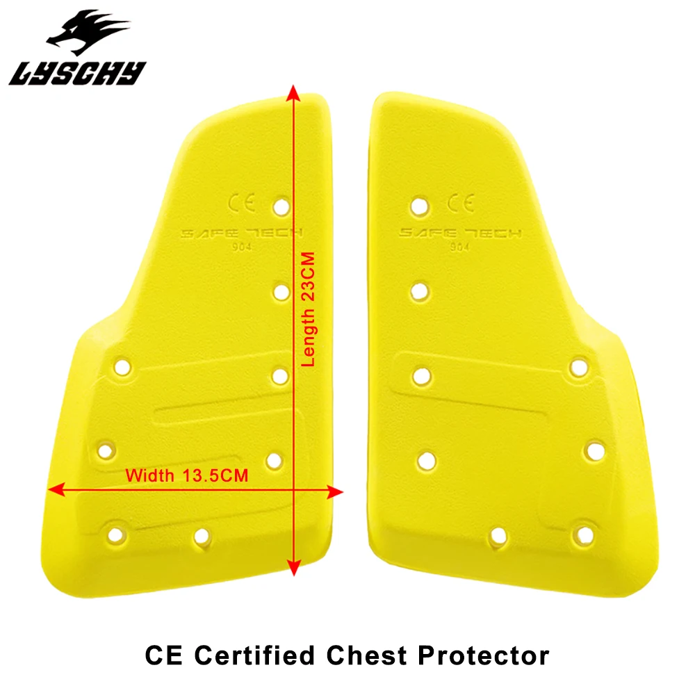Motorcycle Protective Gear 5Pcs Padding Protector Body Armor Motobike Motor Jacket