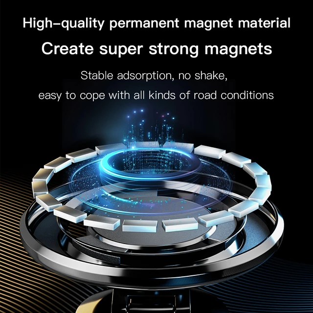 Magnetischer Autotelefon halter Ständer Magnet Auto halterung Unterstützung  GPS mobile Halterung im Auto für macsafe iPhone 14 13 12 11 Samsung Xiaomi  - AliExpress