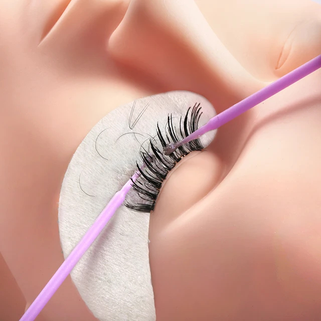 Disposable MicroBrush Eyelashes Extension