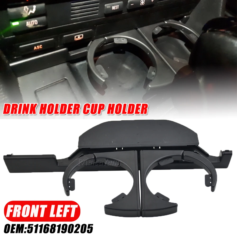 FanPaYY Getränkehalter E39 Vordere Becherhalter Cup Holder Flaschenhalter  Kaffeehalter für E39 520d 520i 523i 525d 525i 525td 525tds 528i 530d 530i  535i 540i 1997-2003 : : Auto & Motorrad