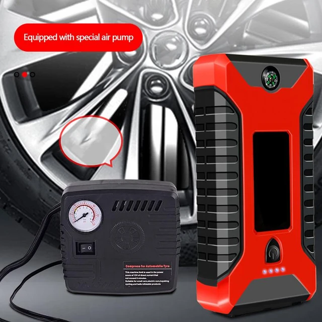 Portable Jump Starter Box Portable Battery Pack Auto Start Power