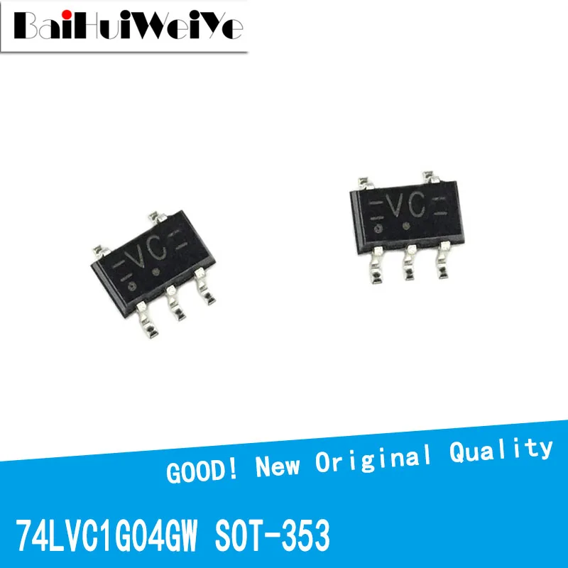 20Pcs/Lot 74LVC1G04GW VC 74LVC1G04 SOT-353 Single Inverter Logic Chip ...