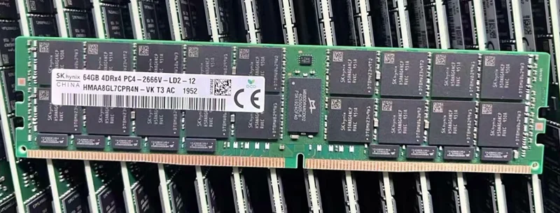 SK hynix DDR4 64GB 2666V 4DRx4 PC4 2666MHz ECC REG LRDIMM RAM
