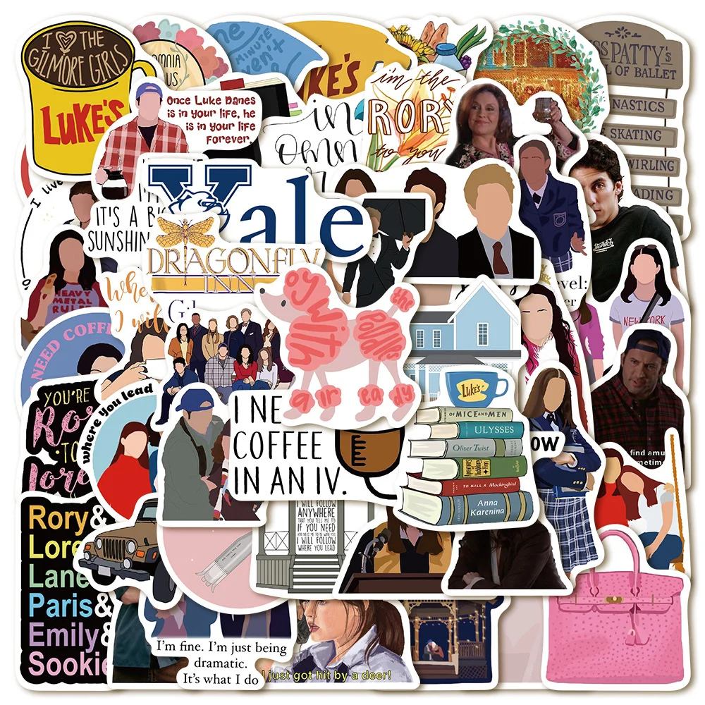 

10/30/50PCS New INS Kiwi Girl Sticker Cartoon Creative Animation Kids Computer Desk Luggage Car Decoration Waterproof Wholesale