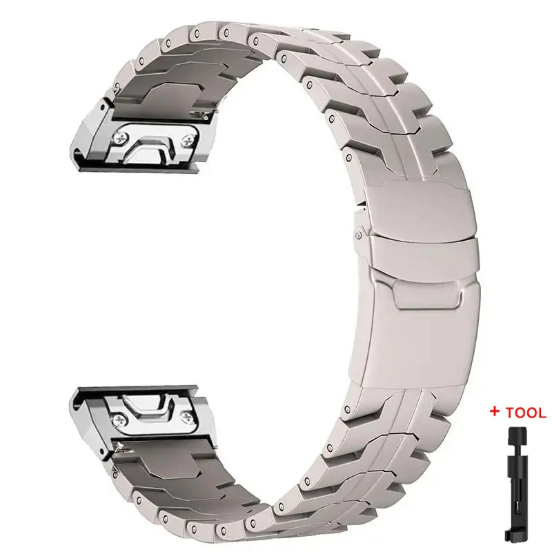 Enhanced Titanium Quick Fit Strap – Premium Stainless Steel Band Bracelet