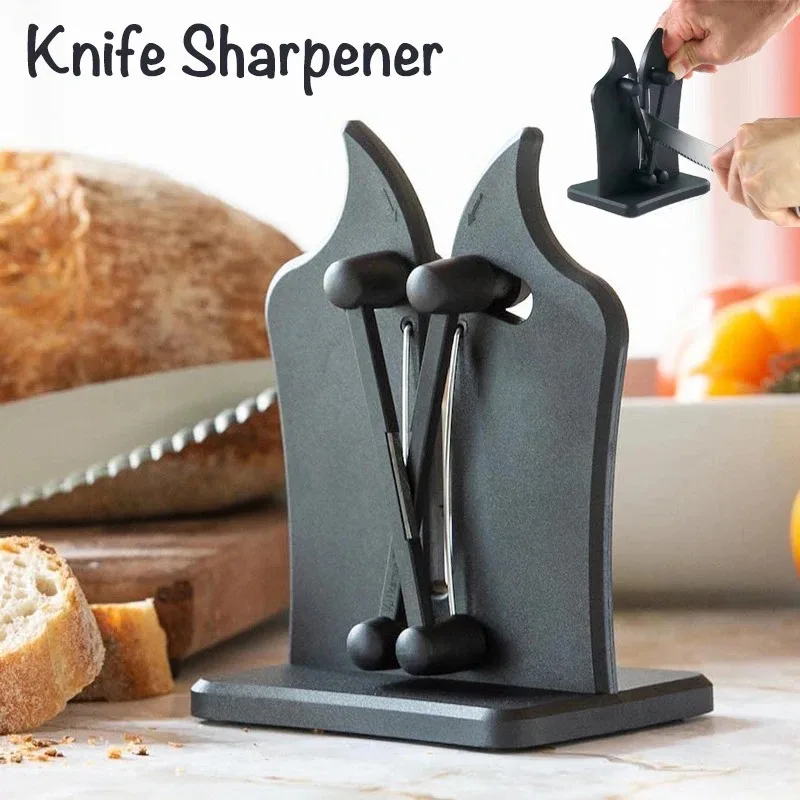 Knife Sharpener Kitchen Sharpening Tool Easy Safe Sharpening Kitchen Chef's Knife Damascus Knife Kitchen Tools Kitchen Supplies - 3