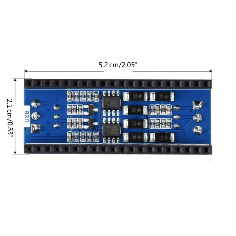 2kanálový RS485 modul čepice breakout štít pro RPI malina pi PICO RP2040 dropship