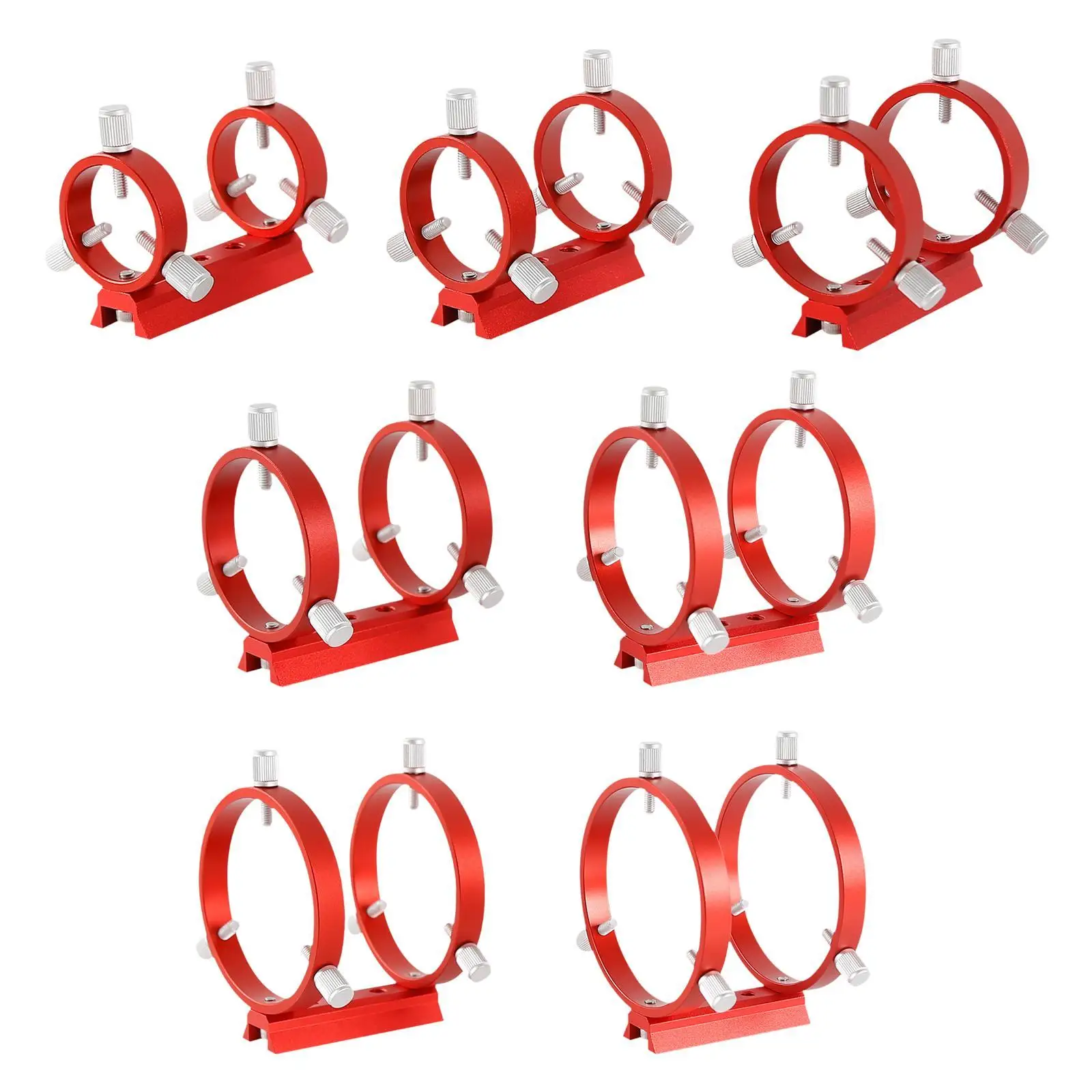 Star Bracket Red Guiding Scope Ring for Astrophotography Star s