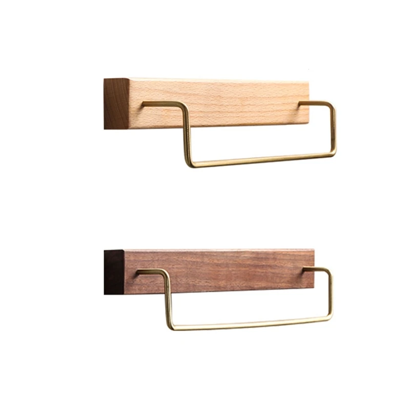 

Вешалка для полотенец Деревянная вешалка для полотенец для рук Кухонная посуда Ткани Однополюсная вешалка Прочная