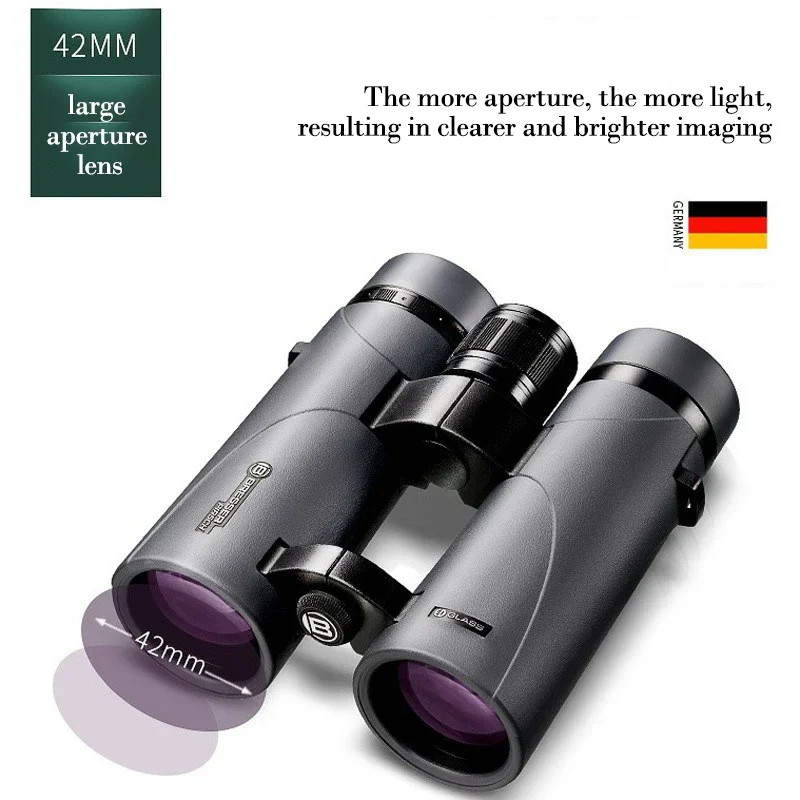 Bresser Appareil de Vision Nocturne numérique Binoculaire 3X Nightlux 200 Pro avec Zoom numérique (2 focs), éclairage Infrarouge, Grand écran, Fonction Photo et vidéo