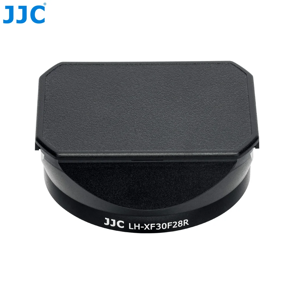 

JJC Квадратная Металлическая байонетная бленда для объектива для Fuji Fujifilm XF 30 мм f/2,8 R LM WR макрообъектив, с защитной крышкой