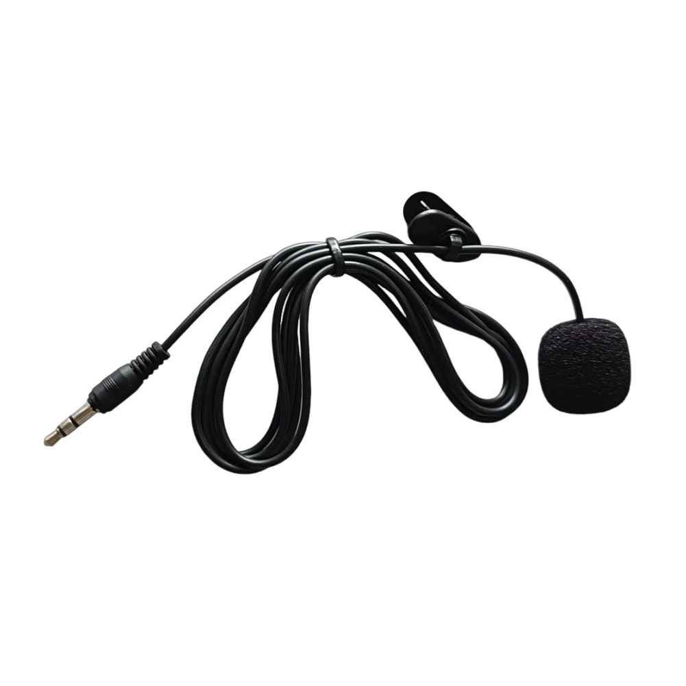 Mini Wired External Microphone 3.5 Mm Stereo Jack Car External Microphone Hands-free Communication for Vehicle DVD GPS Player
