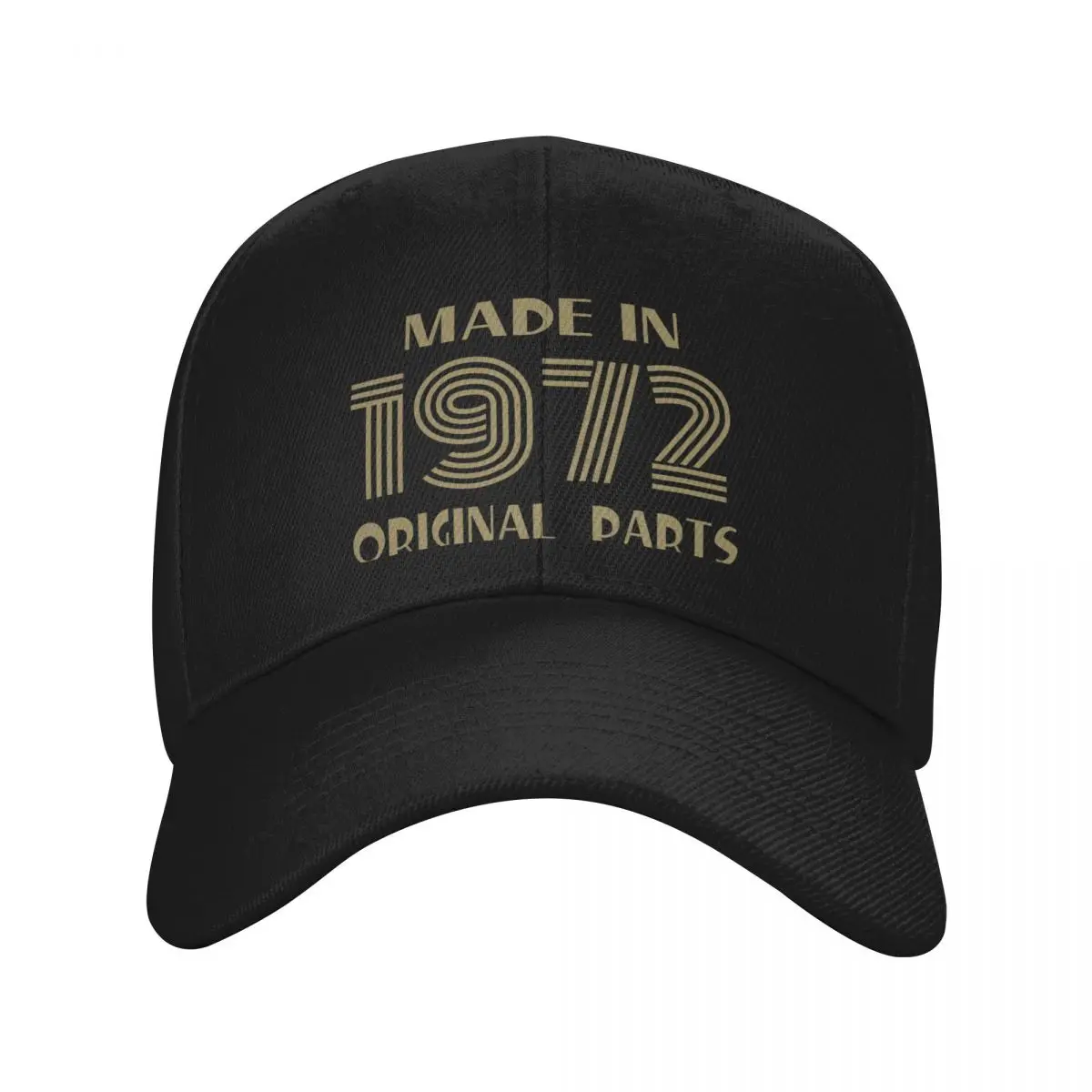 

Custom Made In 1972 Limited Edition Baseball Cap Outdoor Women Men's Adjustable 50th Birthday Dad Hat Autumn Snapback Caps