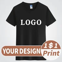 Premium Custom Cotton T-Shirt for Men - Personalized Logo Printing, Embroidery Design, Advertising & Branding Shirt