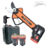 16.8V 30mm Cordless Pruner Lithium-ion Pruning Shear Efficient electric scissors Bonsai Electric Tree Branches  garden tools M30 1