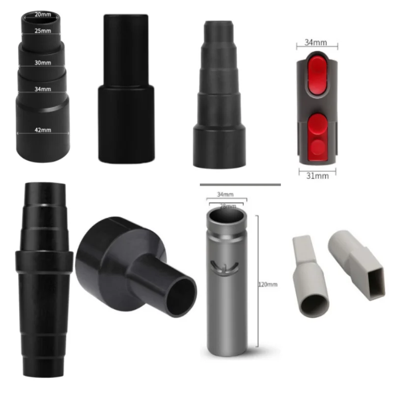 Universal Vacuum Hose Adapter Reducer Attachment Converter Dust Hose