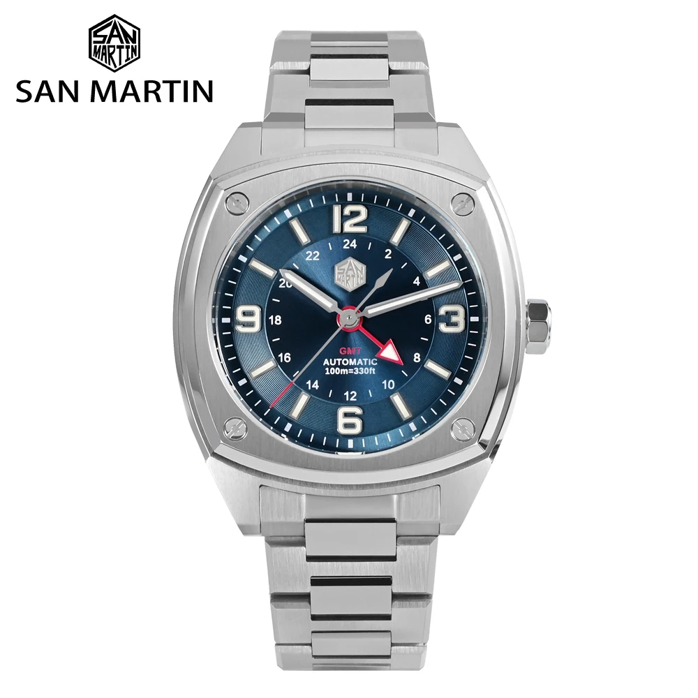 Mens Square Watches Mechanical Watches Automatic Watches San