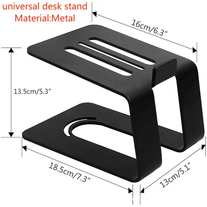 Soporte de Altavoz de escritorio Universal con absorción de choque, soporte  externo, elevador, estante de Monitor para altavoces YU4 - AliExpress