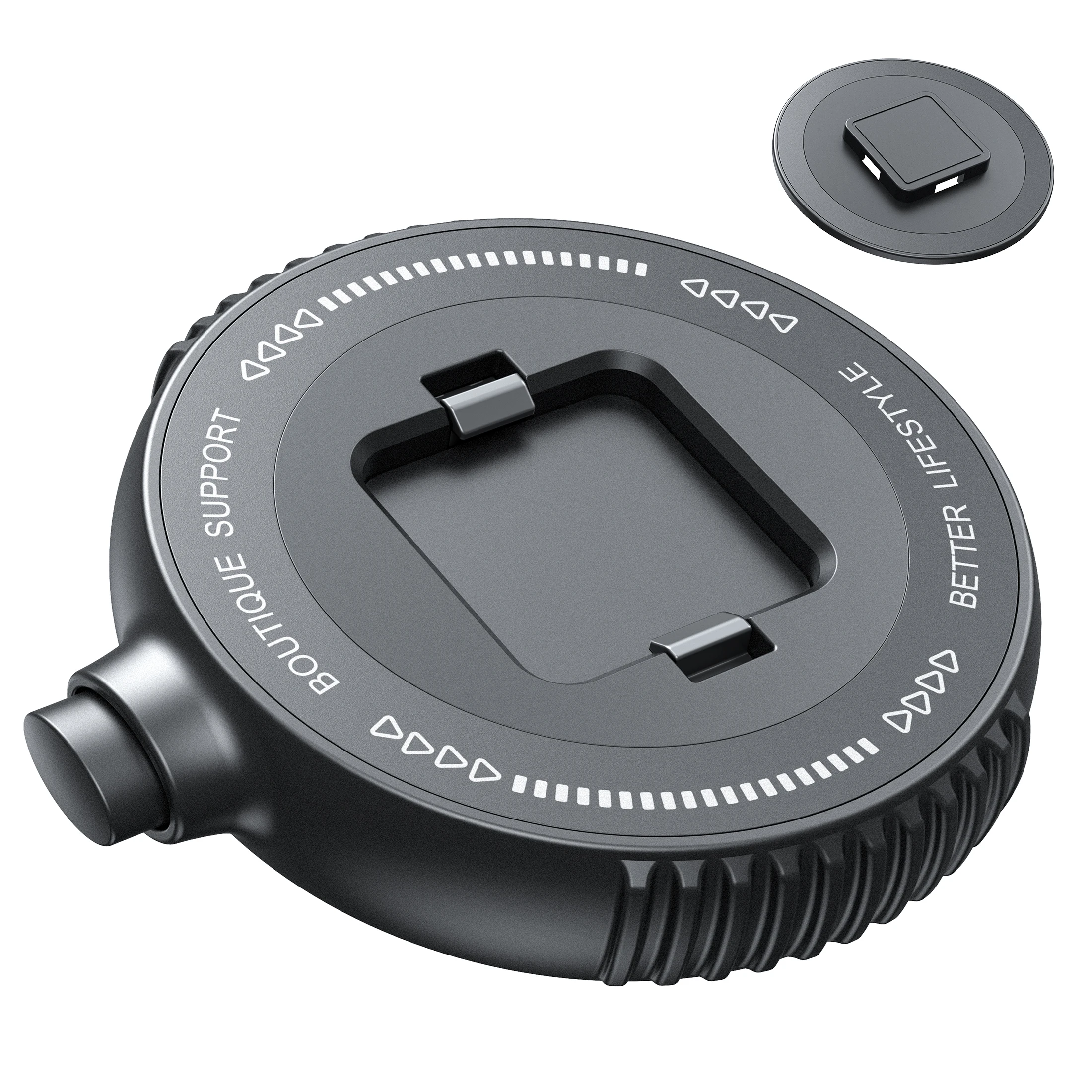 Versatile Magnetic Snap Phone Mount - 360° Rotating, Universal