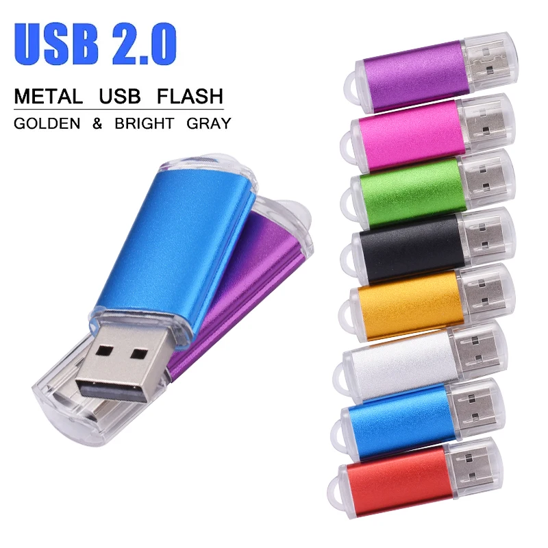 USB 2.0 플래시 드라이브 16G 32G 64G 펜 드라이브 펜드라이브 고속 플래시 디스크 메모리 스틱 드라이브(LED 표시기 포함)