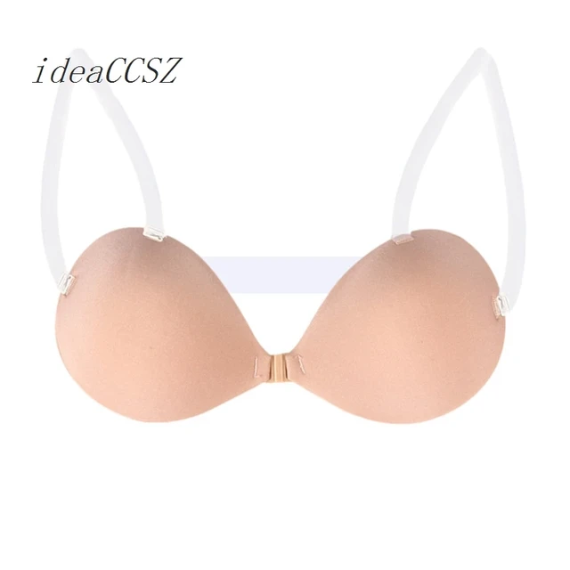 Backless Adhesive Bra (with Clear Straps)