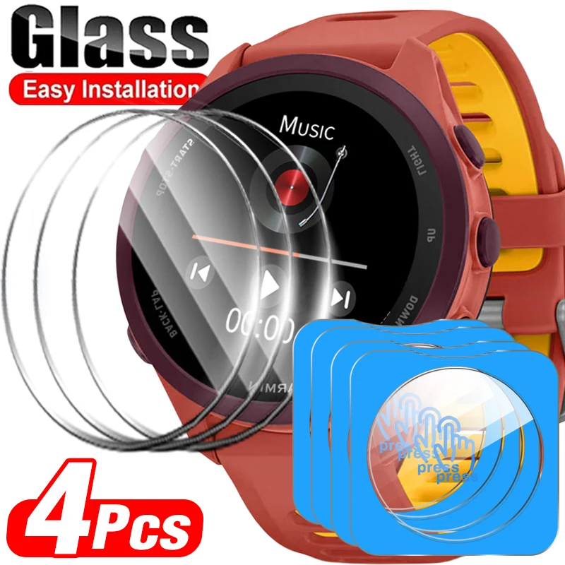 Easy Install Tempered Glass Smartwatch Screen Protector with Positioning Kit