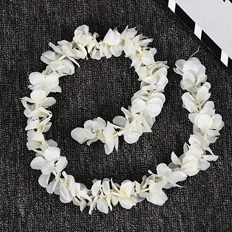 시뮬레이션 꽃 난초 스트링 자수 공 꽃 스트링, 결혼식 약혼 웨딩홀 라이브 천장, 1 개