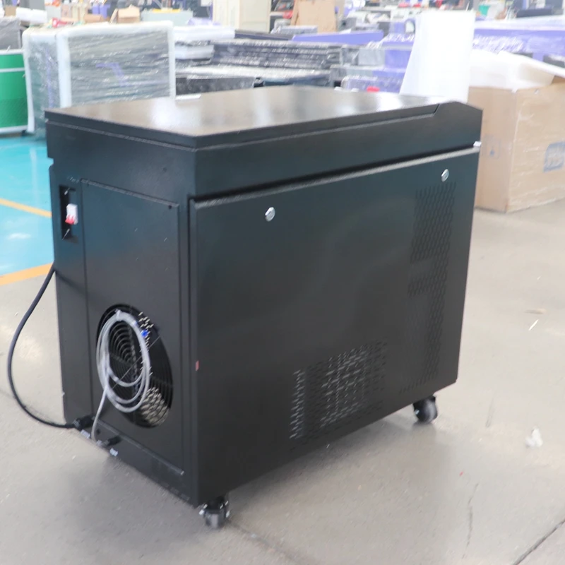 Portable Metal Rust Removal Continous 1000w Fiber Metal Rust Laser Cleaning Machine 1500w 2000w Cleaner Customized Color 2